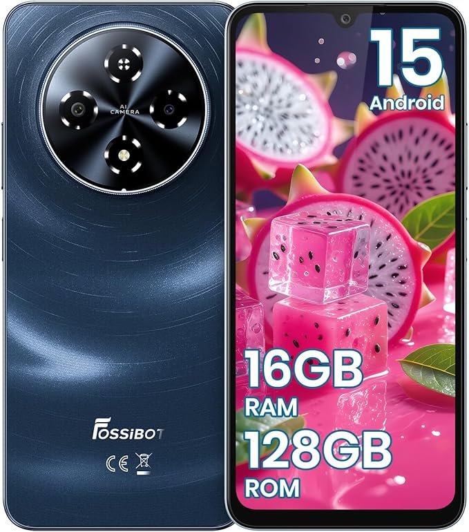 FOSSIBOT S5 Android 15 Cellphone