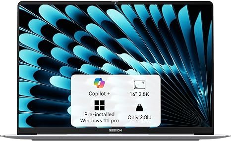 GEEKOM GeekBook X16 Pro 2.8 lbs Laptop