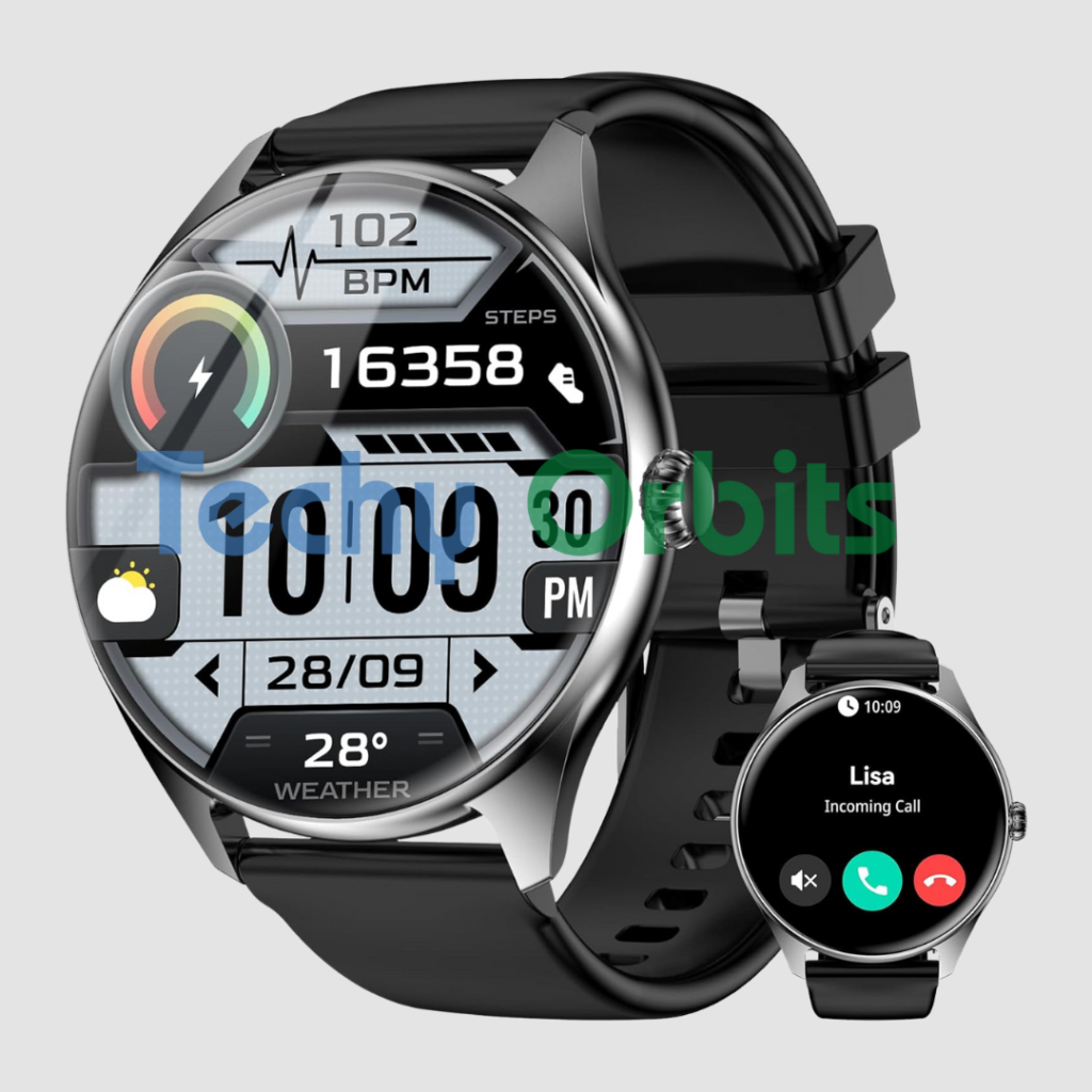iBesi Smart Watches for Men with AMOLED Display