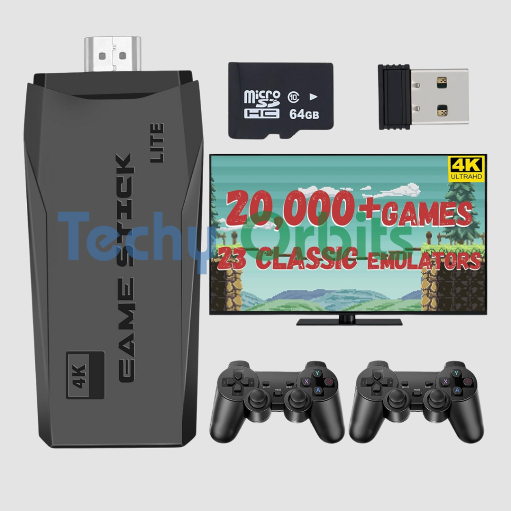 Wireless Retro Game Console with 23 Emulators