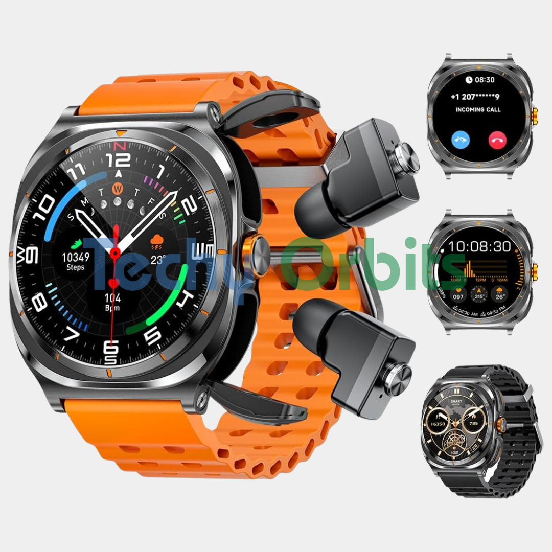 FANCHENGZI Smartwatch with Earbuds