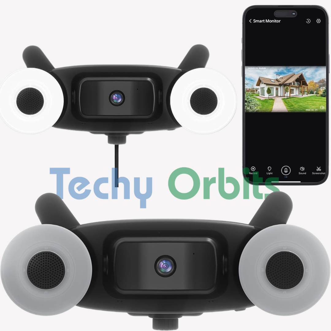 I Smart Home Security Flood Light with Camera