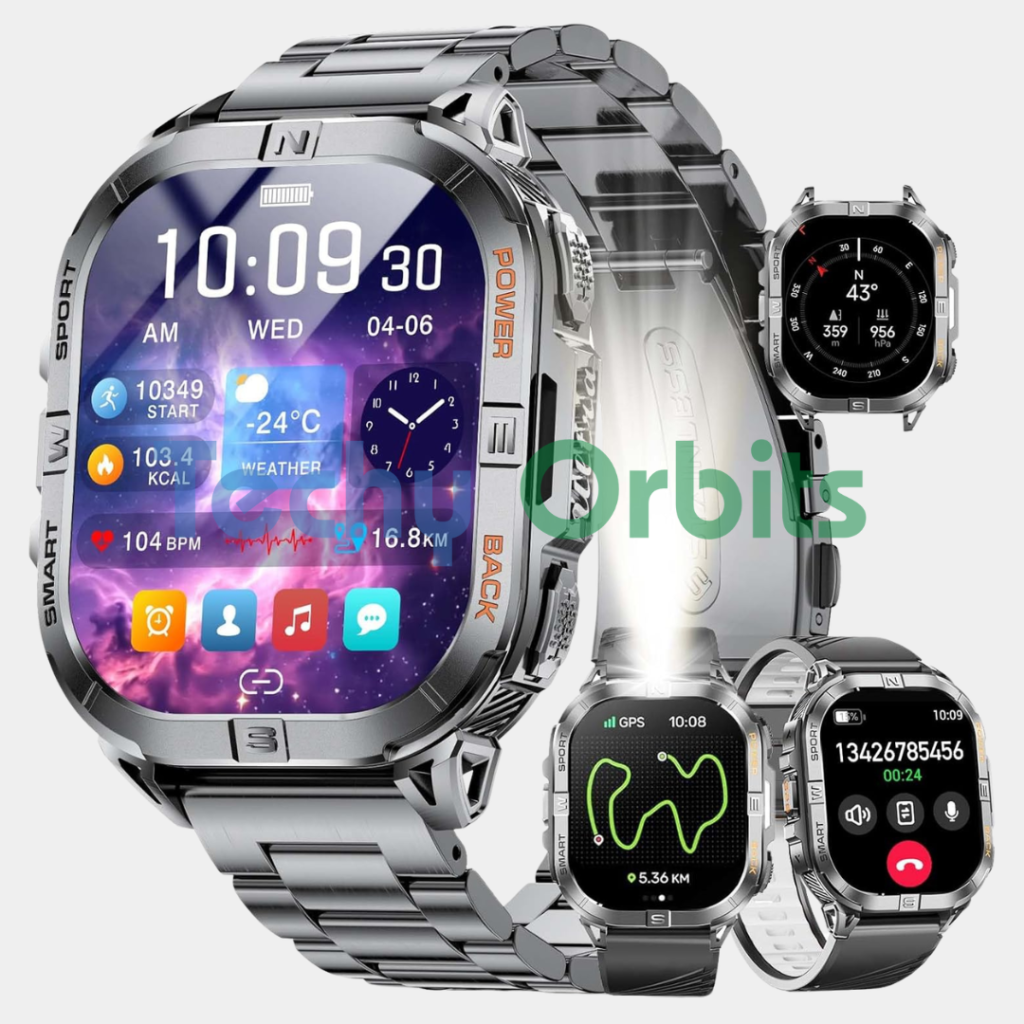 LIGE DM6 GPS Smart Watch for Men