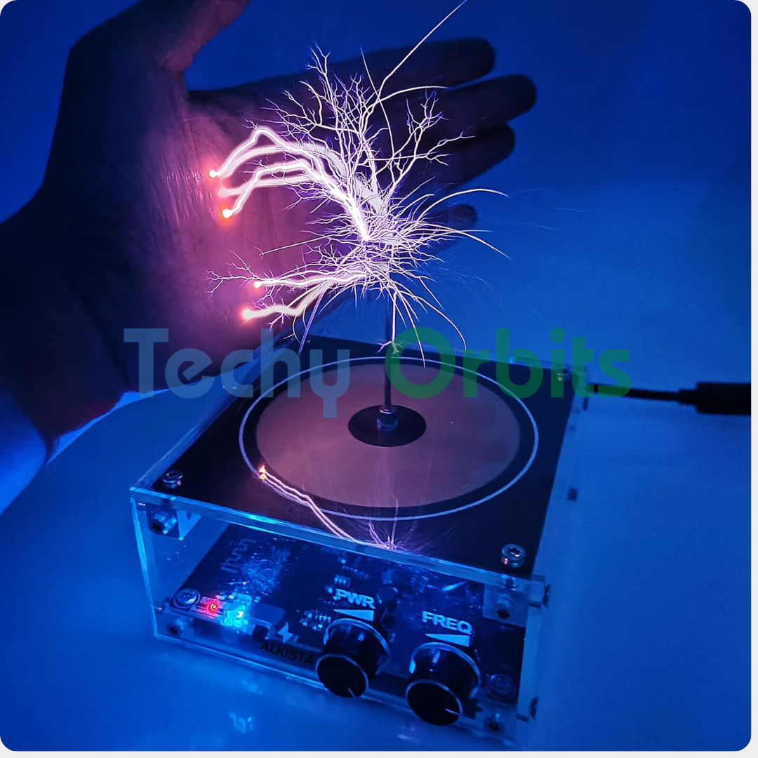 Tesla Coil Musical Speaker Plasma Storm