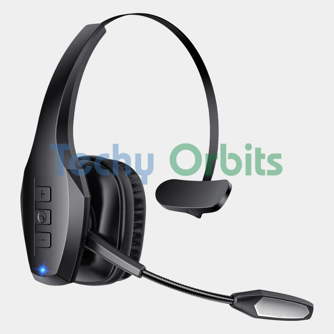 Trucker Bluetooth Headset with Dual NC Microphone