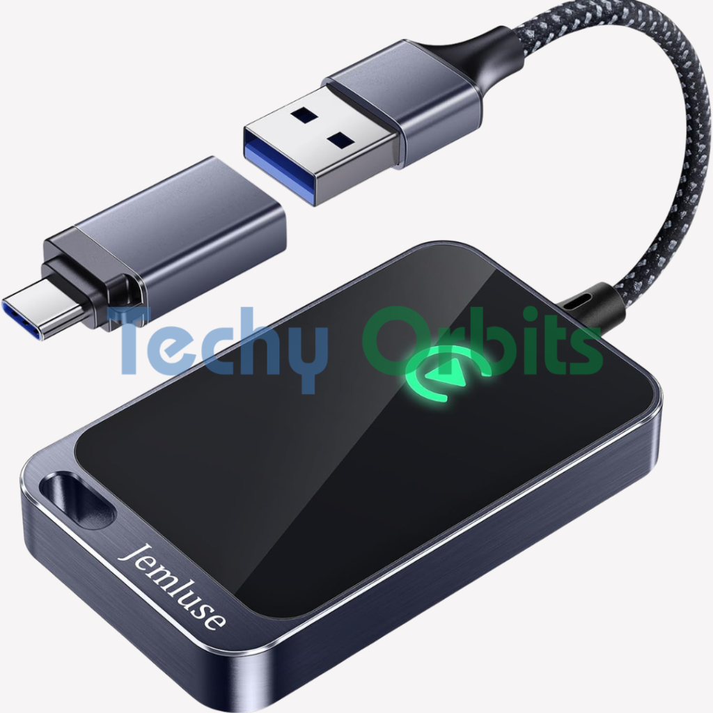 Jemluse Wireless CarPlay Adapter for Apple iPhone