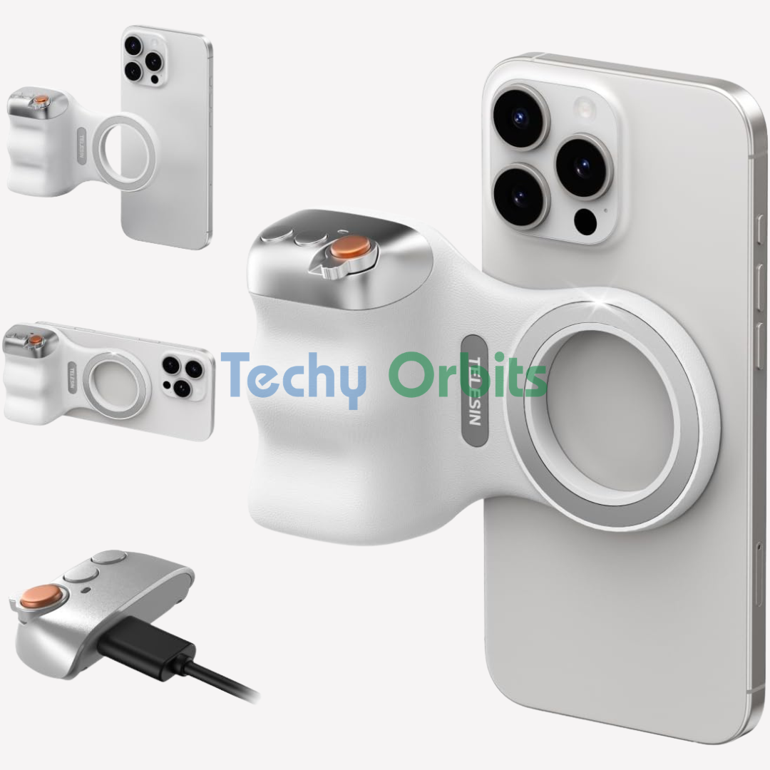Fun Shot Magnetic Camera Grip for Smartphones