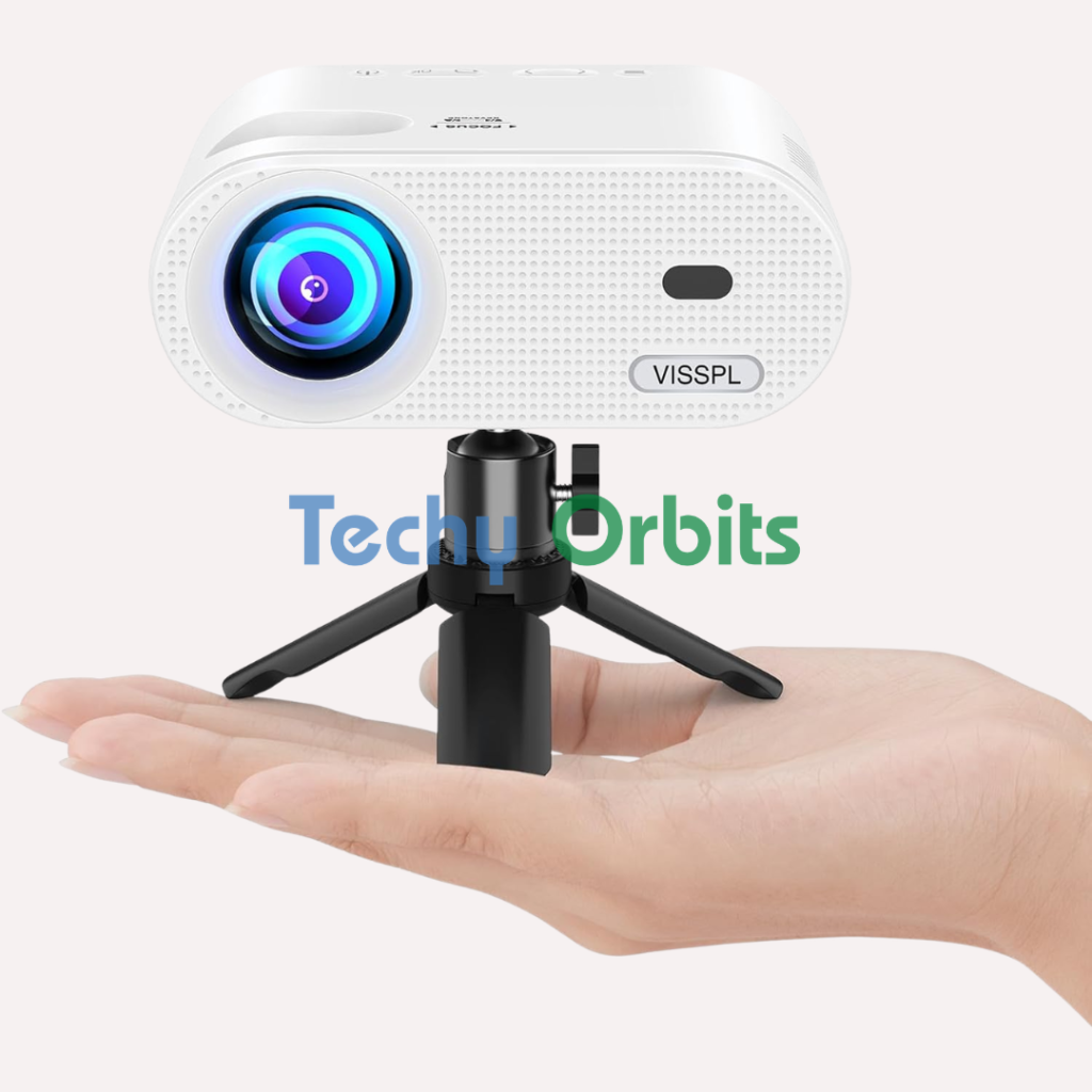 VISSPL Full HD 1080P Video Mini Projector