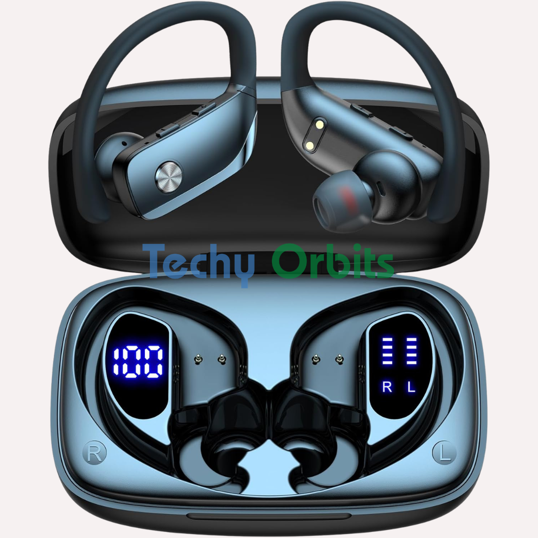 bmani Wireless Earbuds With LED Display Case